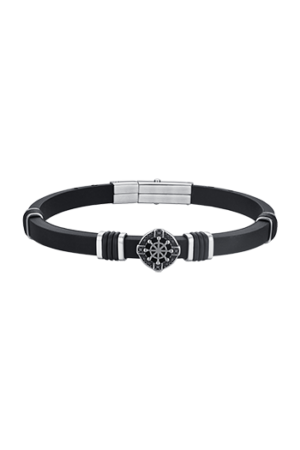 LUCA BARRA PULSERA SILICONA