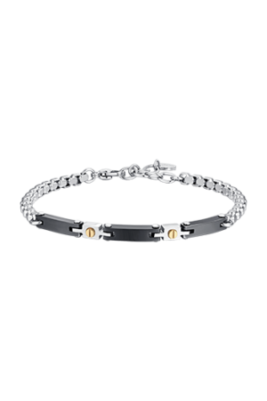 LUCA BARRA PULSERA ACERO