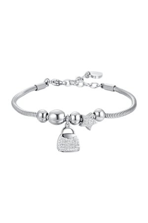LUCA BARRA PULSERA ACERO