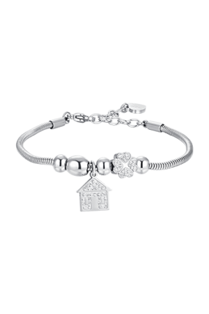 LUCA BARRA PULSERA ACERO