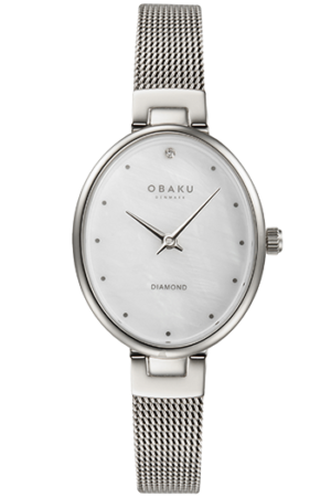 OBAKU OVAL STEEL V312LXCWMC