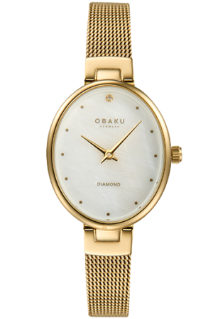 OBAKU OVAL GOLD V312LXGWMG
