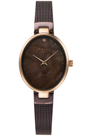 OBAKU OVAL WALNUT V312LXVNMN