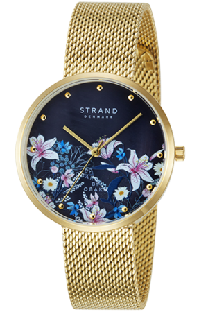 STRAND FLOWER GOLD